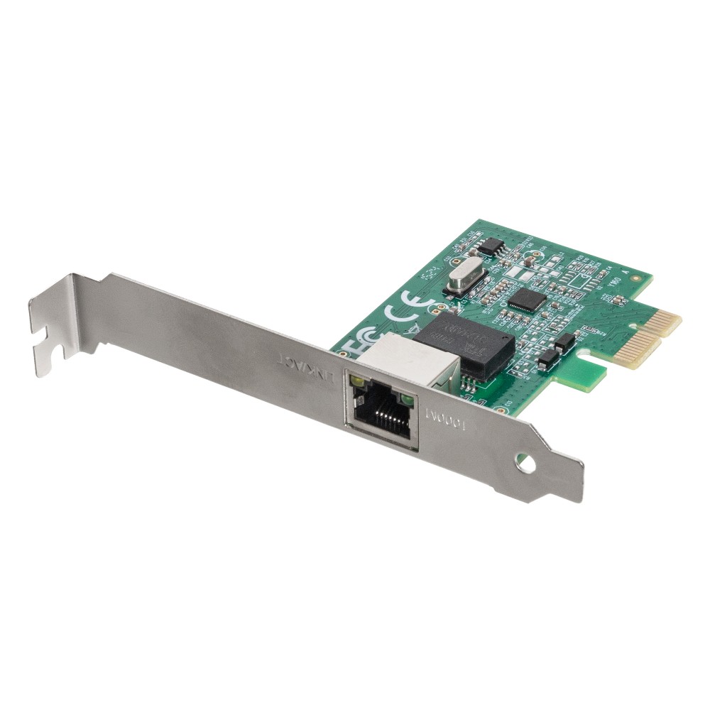 Сетевая карта PCI-E x1 Ethernet RJ-45 до 1000 Мбит/с