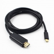 Кабель USB Type-C - HDMI 1.8 м - черный