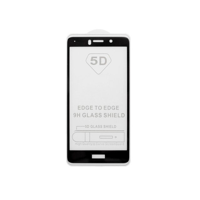 Защитное стекло Huawei Honor 6X/GR5 2017 - черное