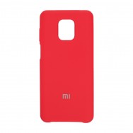Чехол для Xiaomi Redmi Note 9S | Redmi Note 9 Pro | Redmi Note 9 Pro Max силиконовый (красный)