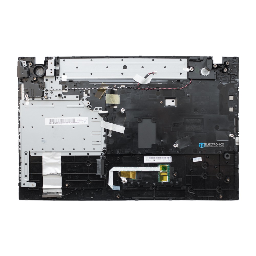 Топ-панель с клавиатурой для Samsung NP300V5A черно-серая