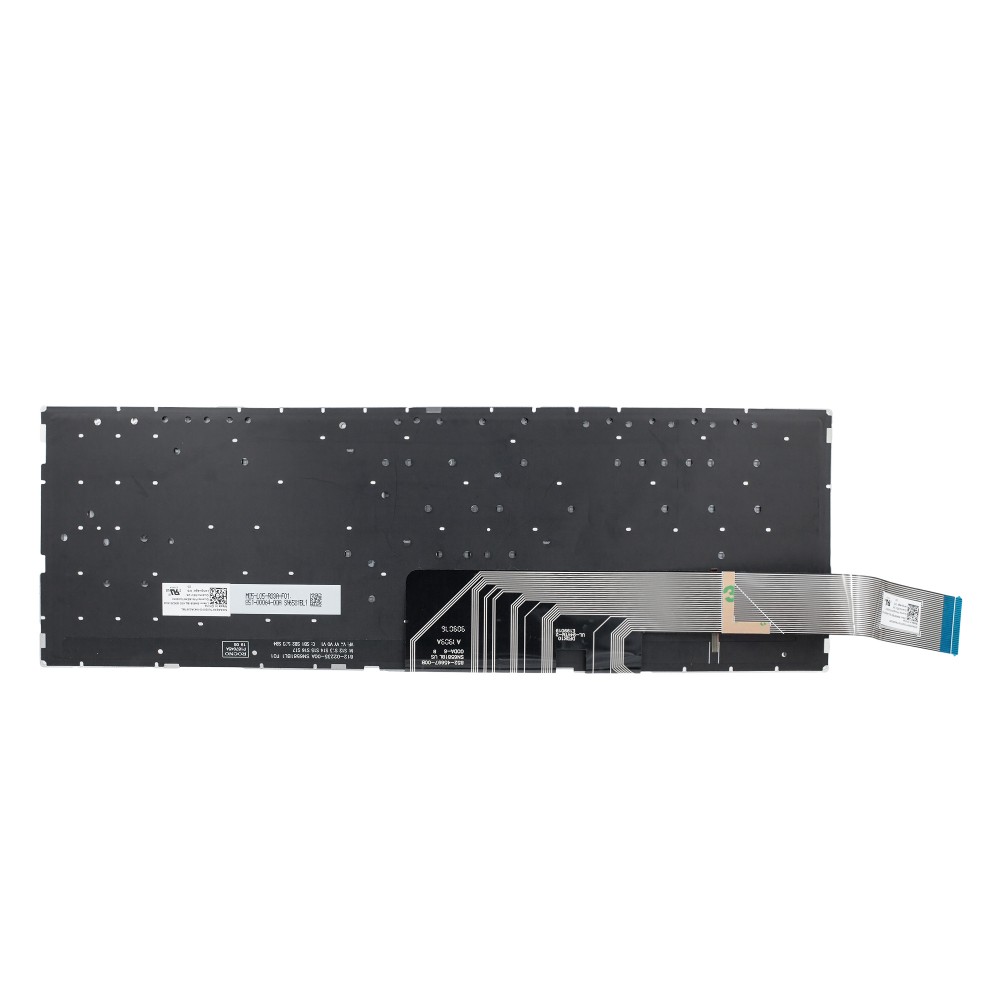 Клавиатура для Asus VivoBook K571GT черная с подсветкой