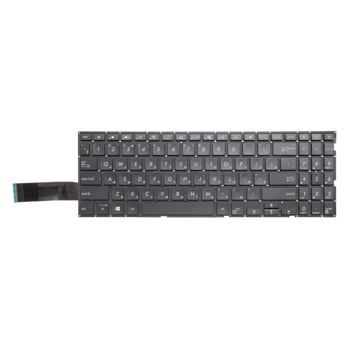 Клавиатура для Asus VivoBook A571GT черная с подсветкой