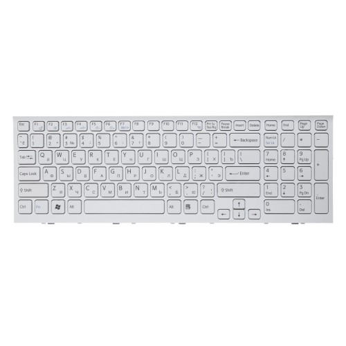 Клавиатура для Sony Vaio PCG-71911V белая