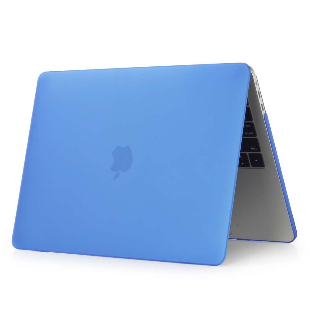 Чехол для ноутбука Apple Macbook Pro 13.3 A1706 / A1708 / A1989 / A2159 / A2289 / A2251 (2016-2021 года) - темно-синий , матовый