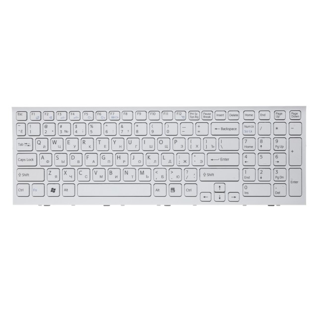 Клавиатура для Sony Vaio PCG-71911V белая