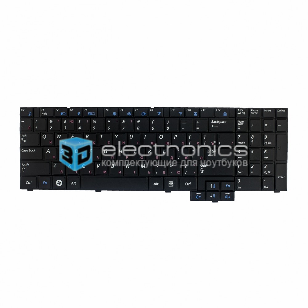 Клавиатура для SAMSUNG NP X520 черная
