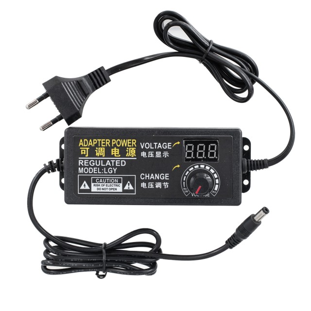 Регулируемый блок питания 3-24V 2A 5.5x2.5 (48W)