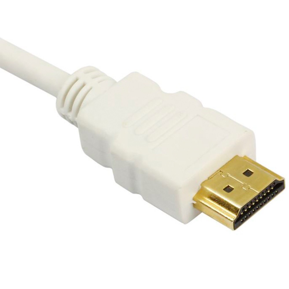 Переходник VGA (F) - HDMI (M) белый