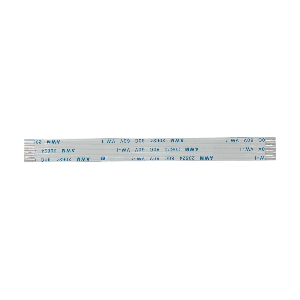 Универсальный шлейф 8 pin с шагом 1 мм и длиной 10 см