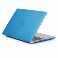Чехол для ноутбука Apple Macbook air 13.3 A1932 / A2179 / A2337 (2018-2022 года) - голубой , матовый