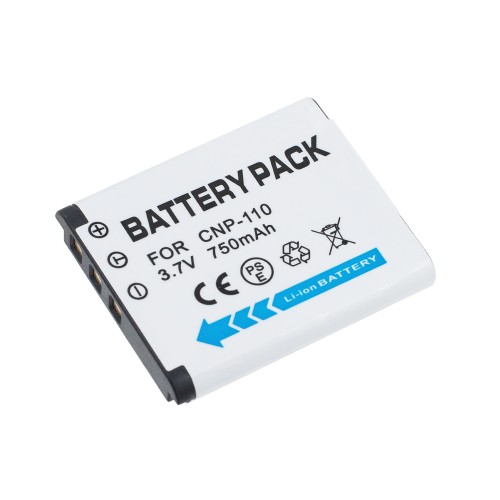 Аккумулятор CNP-110 / NP-110 для JVC Everio GZ-VX715 | GZ-V515 | Casio Exilim - 750mah