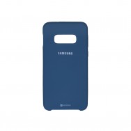 Чехол для Samsung Galaxy S10e SM-G970F силиконовый (тёмно-синий)