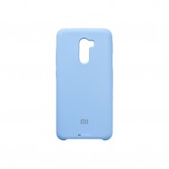 Чехол для Xiaomi Pocophone F1 силиконовый (голубой)