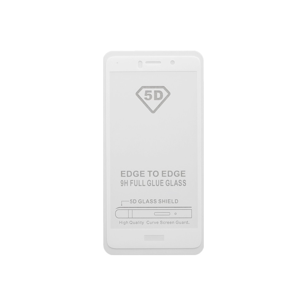 Защитное стекло Huawei Honor 6X/GR5 2017 - белое