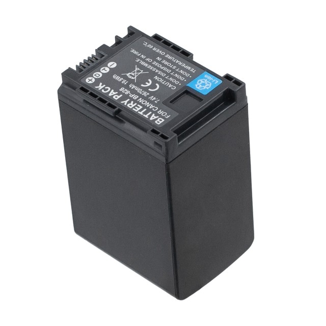 Аккумулятор BP-828 для Canon HF G25 | G30 | G40 | XA10 | G10 | XA30 | XA20 | XA25 | HF10 - 2670mAh