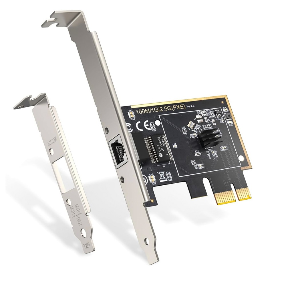 2.5Gbps PCI-E игровая сетевая карта EDUP EP-9635B (Realtek RTL8125)
