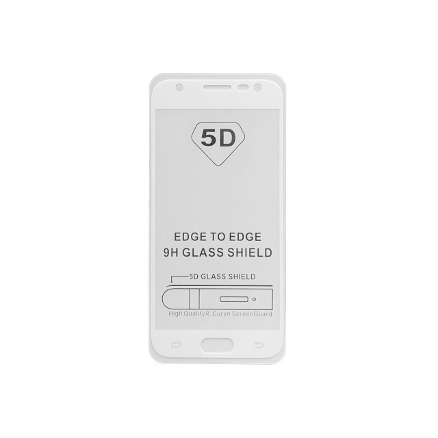 Защитное стекло Samsung Galaxy J3 (2017)/J3 Pro SM-J330F белое