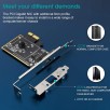 2.5Gbps PCI-E игровая сетевая карта EDUP EP-9635B (Realtek RTL8125)