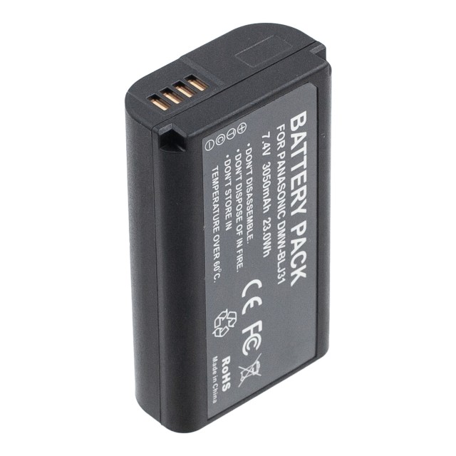Аккумулятор DMW-BLJ31 для Panasonic Lumix DC-S1R | DC-S1 | DC-S1H - 3050mah