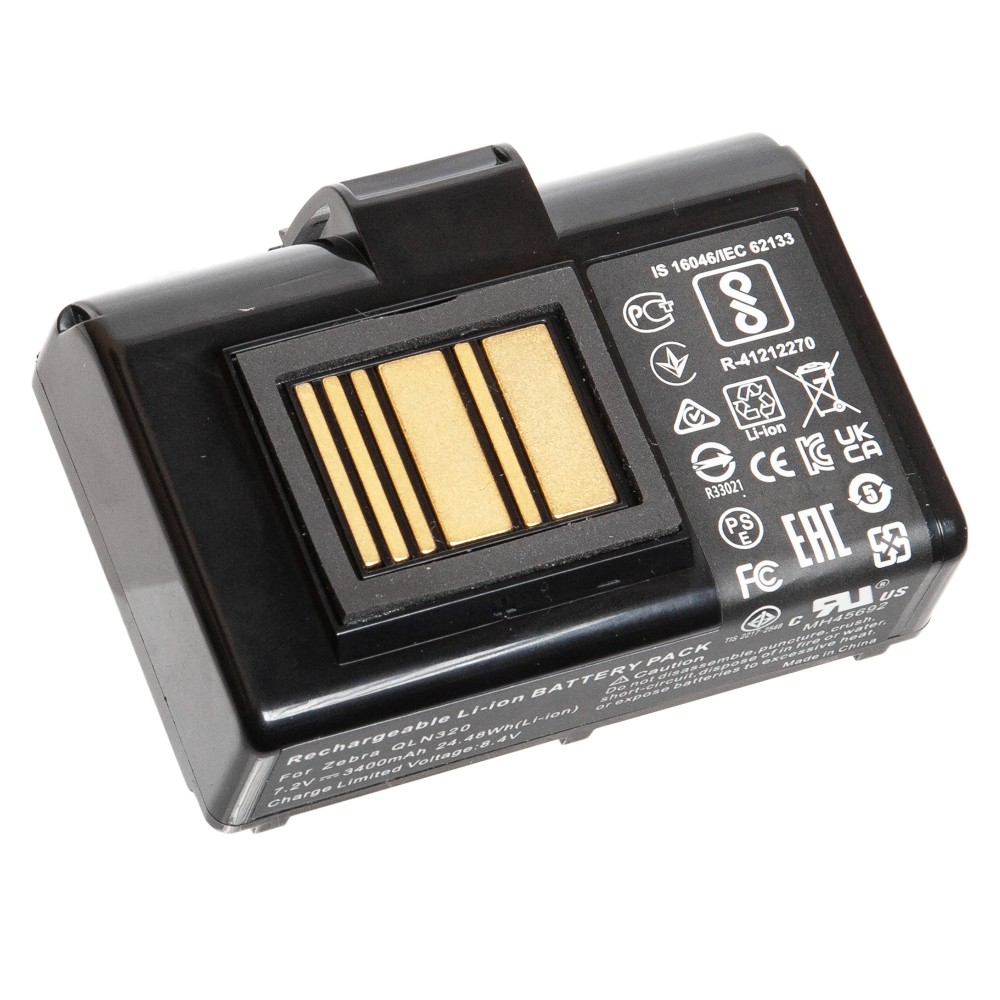 Аккумулятор P1051378 для мобильного принтера Zebra QLN320 - 2600mAh