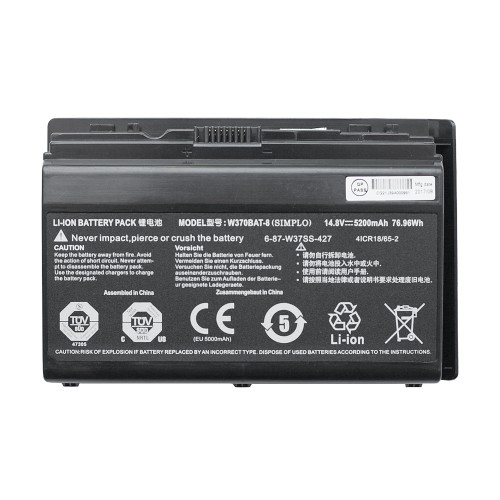 Аккумулятор (батарея) для Clevo W350ET