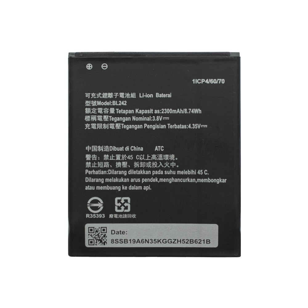 Батарея для Lenovo K3/K30-T/K30-W/A6000 (аккумулятор BL242)
