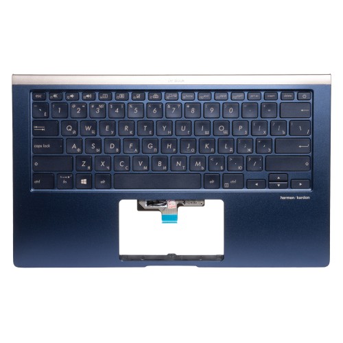 Топ-панель с клавиатурой для Asus ZenBook UX433FA с подсветкой