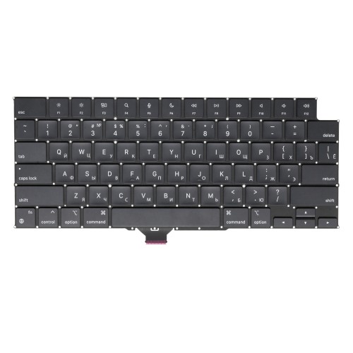 Клавиатура для Apple MacBook Pro 14 A2779 Early 2023 (горизонтальный Enter) под подсветку