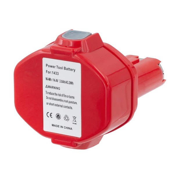 Аккумулятор для шуруповерта Makita PA14 1422 - 3000mAh для серий 1000 / 4000 / 4300 / 5000 / 5600 / 6200 / 6300 / 6900 / 8200 / 8400 / JR / ML / UB
