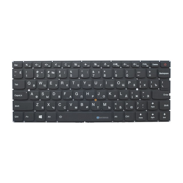 Клавиатура для Lenovo IdeaPad 710s-13IKB с подсветкой