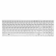 Клавиатура для Acer Extensa 2510, 2510G - белая