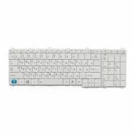 Клавиатура для TOSHIBA SATELLITE C650 белая