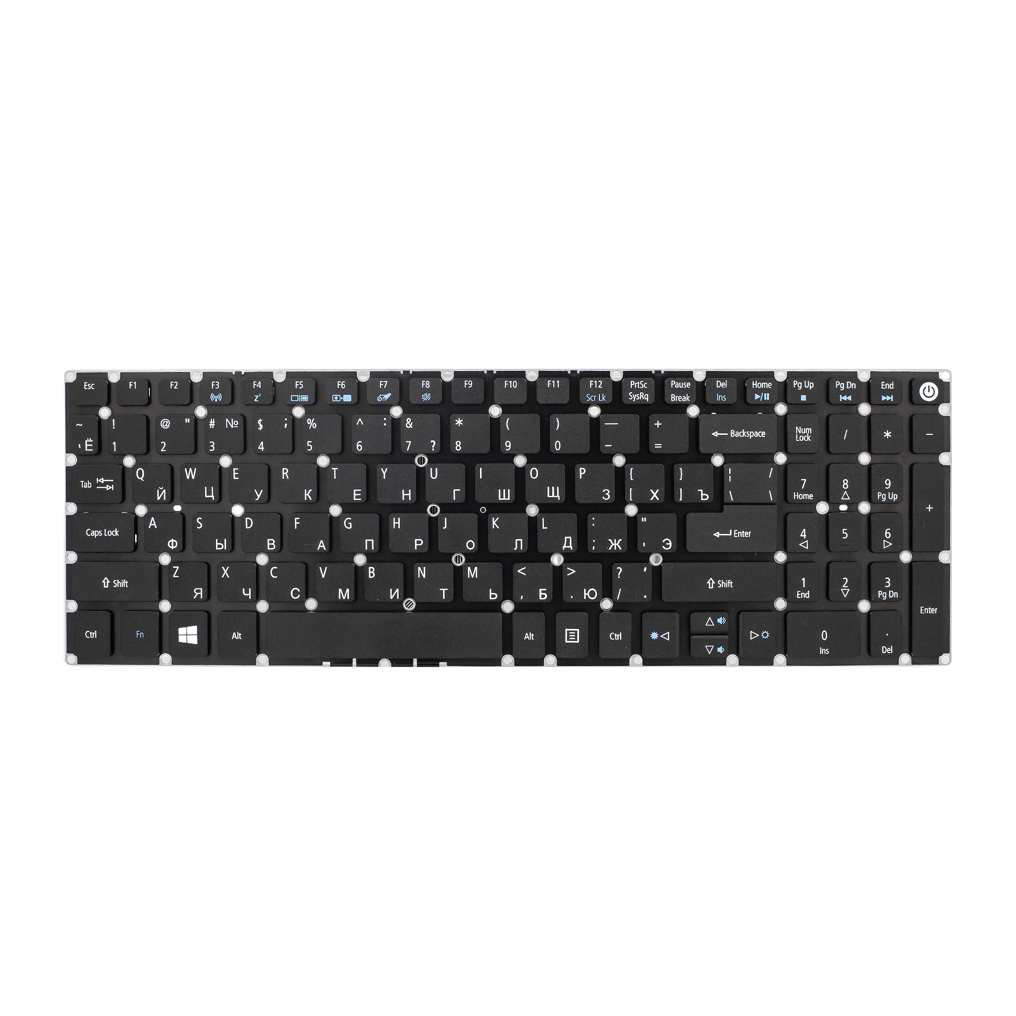 Tastiera Per Portatile Packard Bell EasyNote TE69KB (TE69KB-1145, MS 2384, MP-09G36E0-442W) – Sostituzione Perfetta - 2
