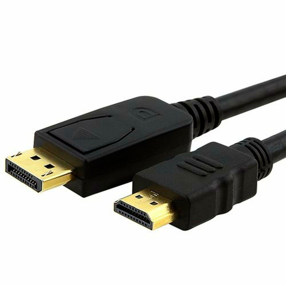 Кабель Displayport (M) - HDMI (M) 1.8m черного цвета купить по отличной ...