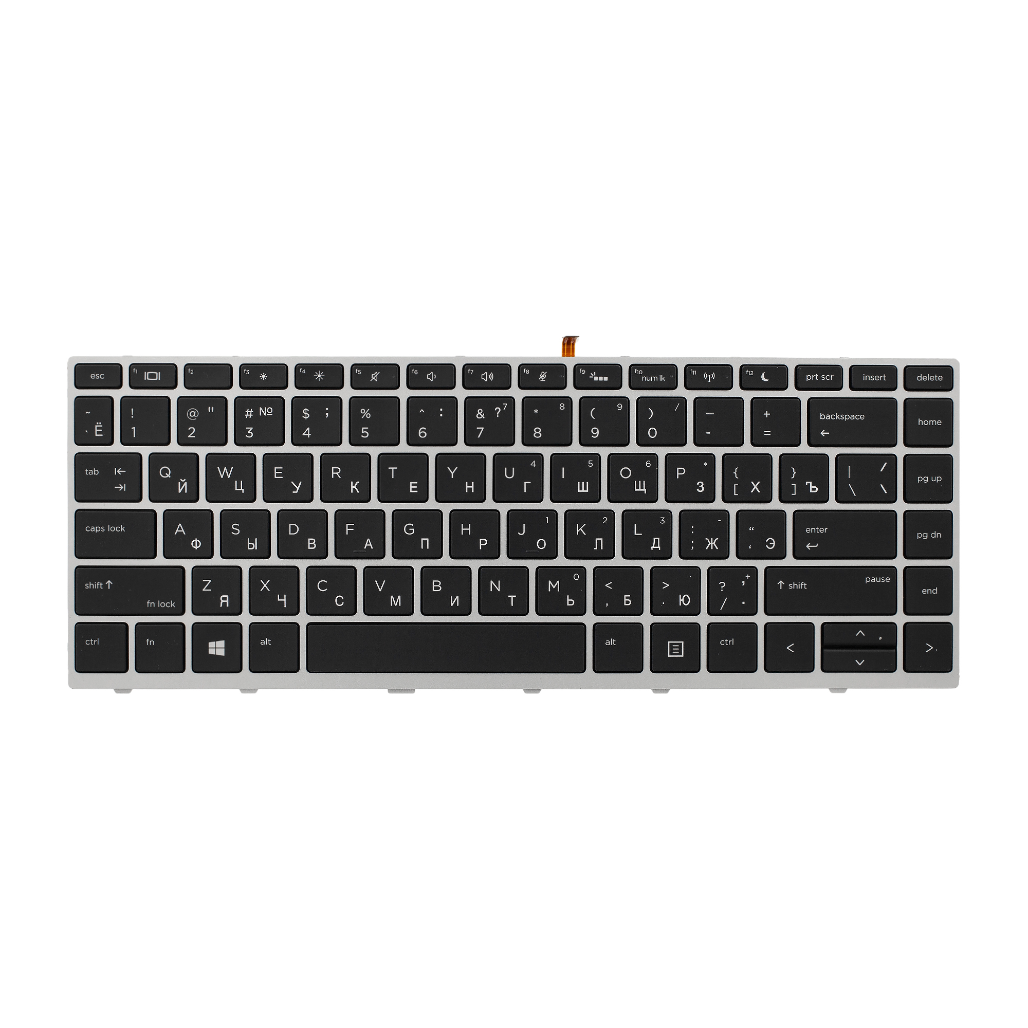 Клавиатура для HP ProBook 430 G5 с подсветкой (серая рамка) купить по ...